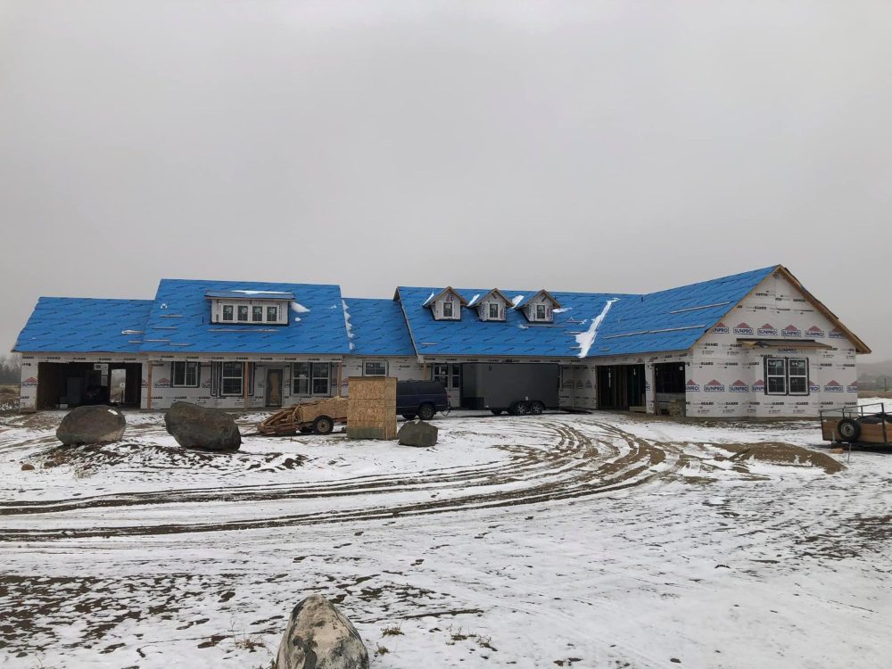 Map Rock Road, Marsing - 4,000 sq ft custom house under construction